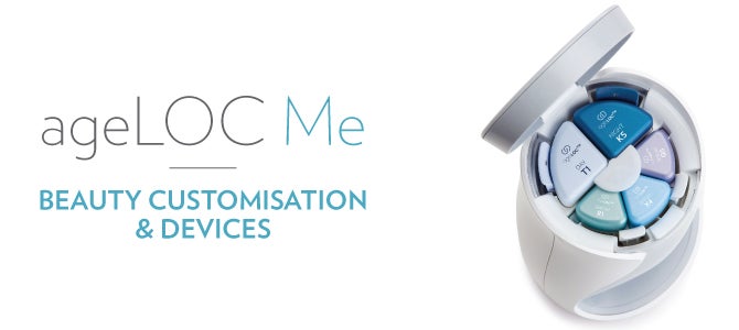 The Modern Skin Care Regimen: Customized through ageLOC Me ageLOC Me beauty customization device